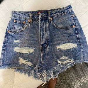 Jean shorts